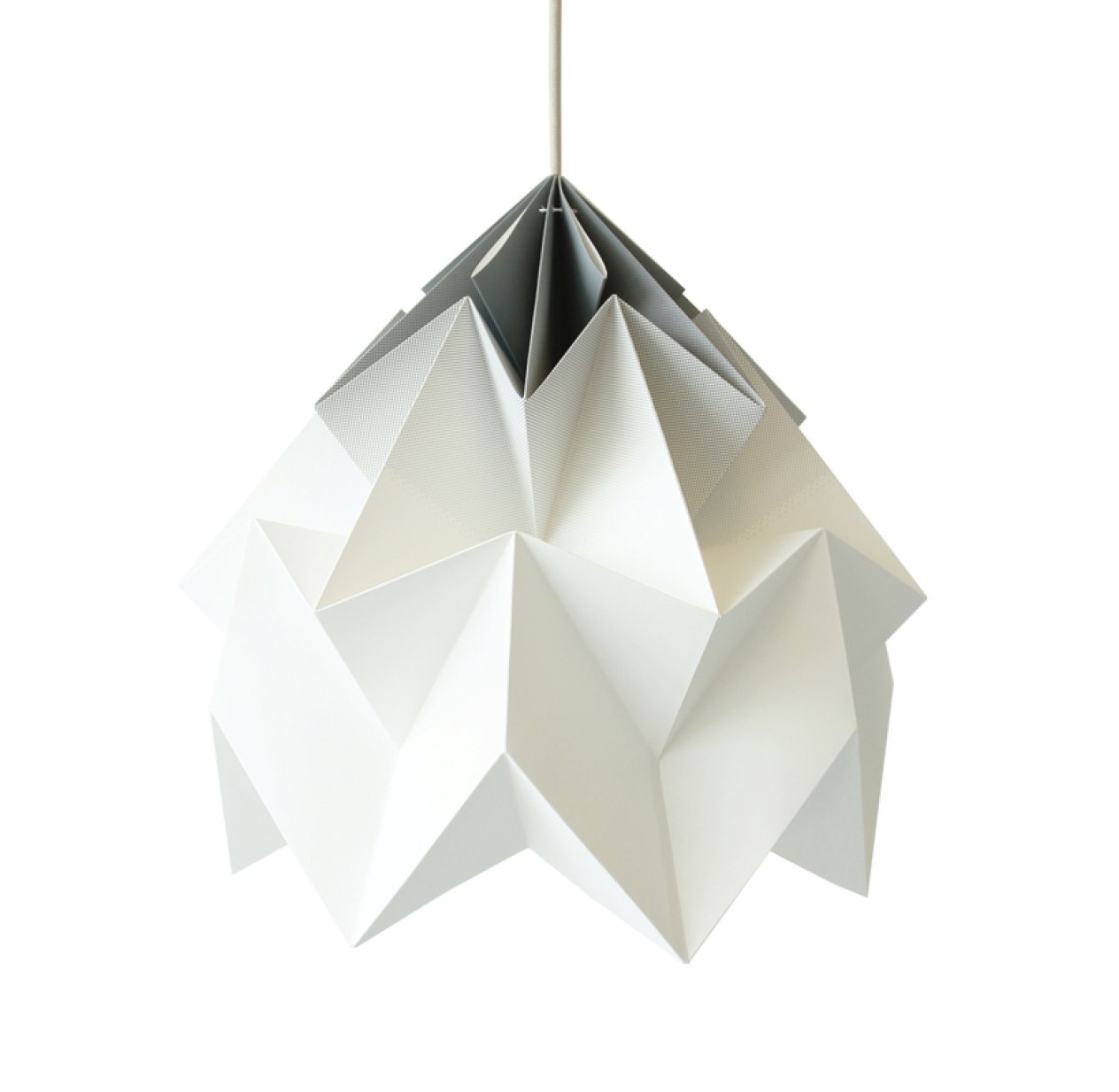 Suspension Origami Moth XL Gradient Gris